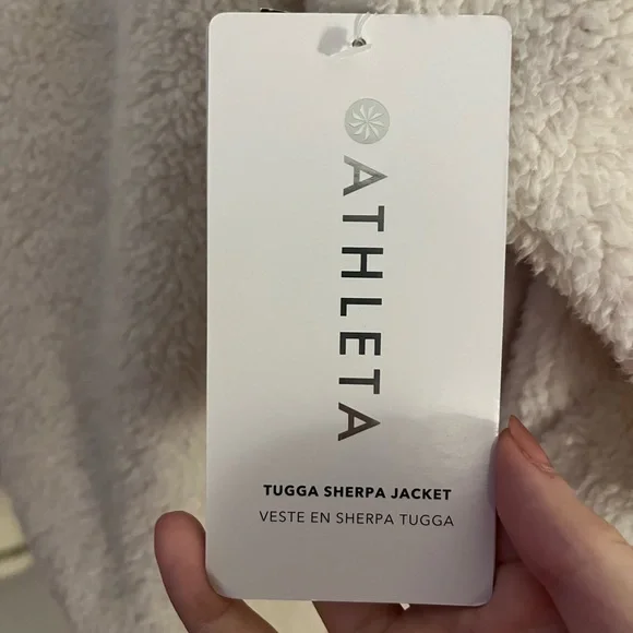 NWT Athleta Tugga Sherpa Jacket - Picture 7 of 8